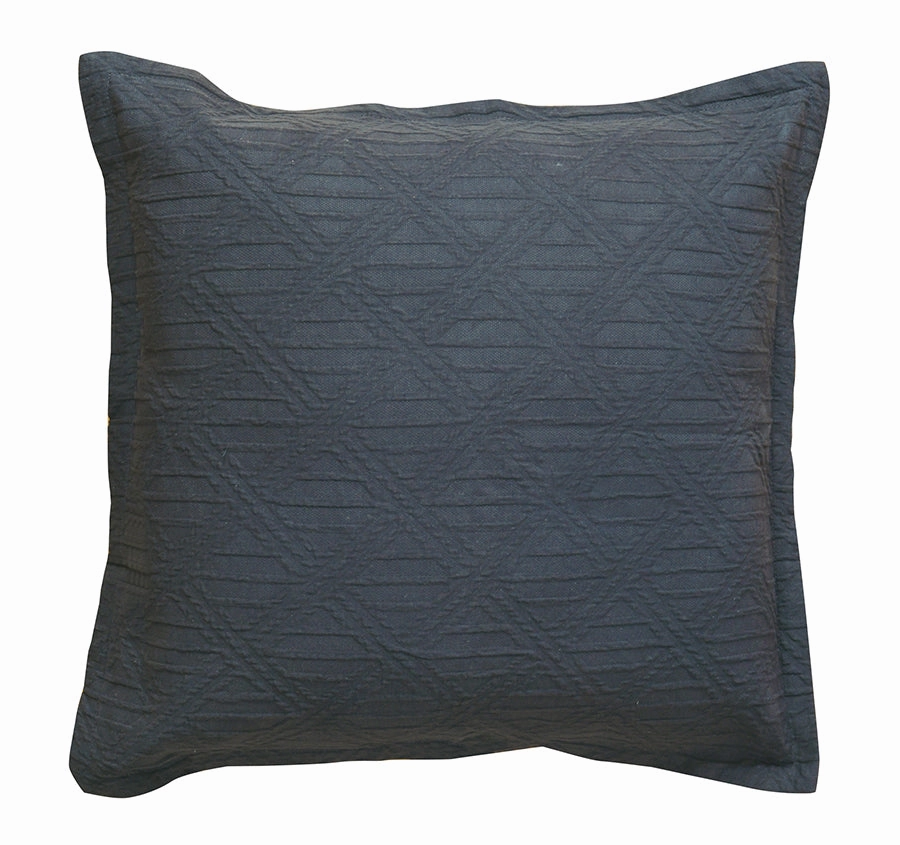 Hallston 43x43cm Filled Cushion Charcoal