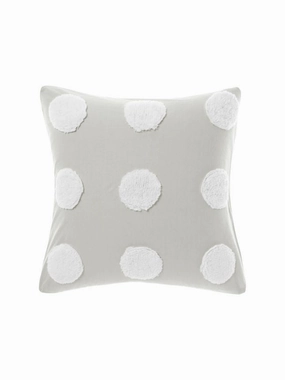 Haze Grey European Pillowcase by Linen House