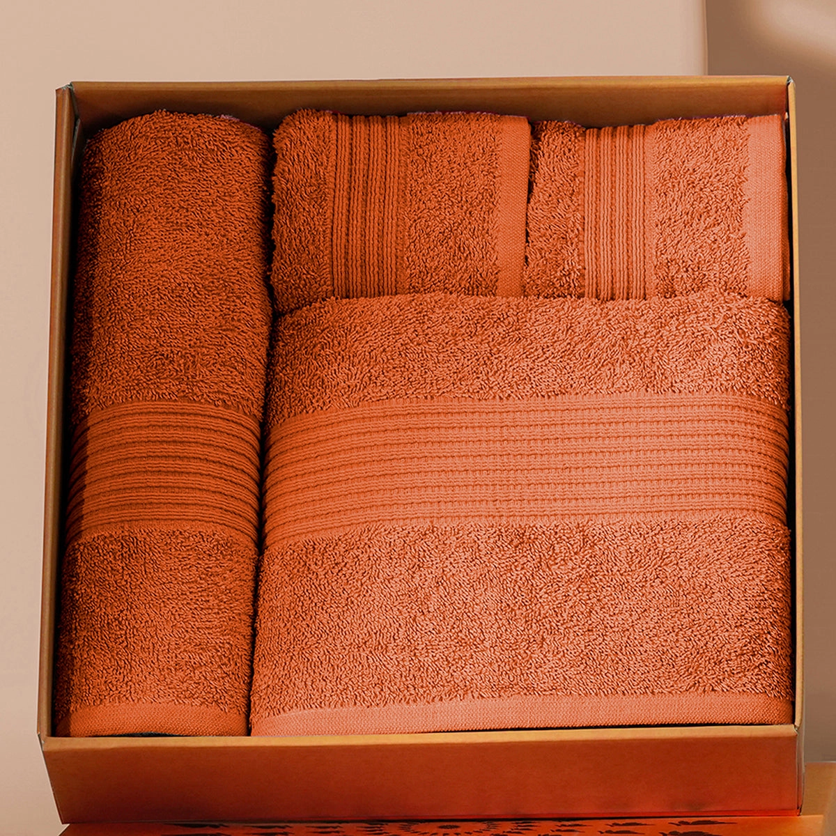 Hermosa Jeneth 100% Cotton 450 GSM Bath Towel Set