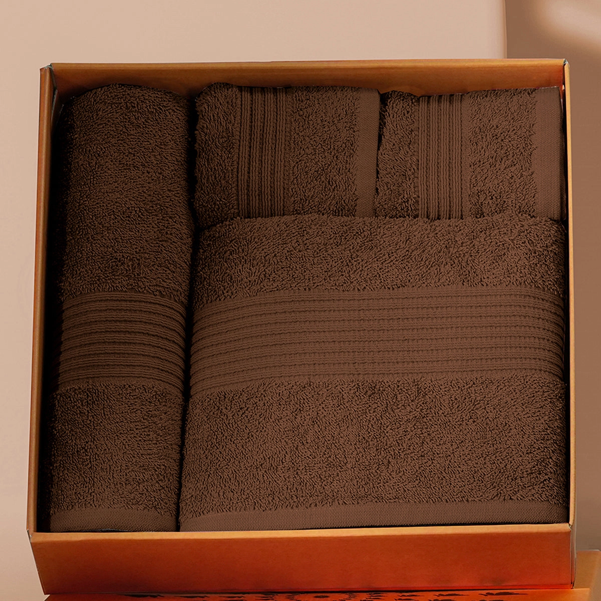 Hermosa Jeneth 100% Cotton 450 GSM Bath Towel Set
