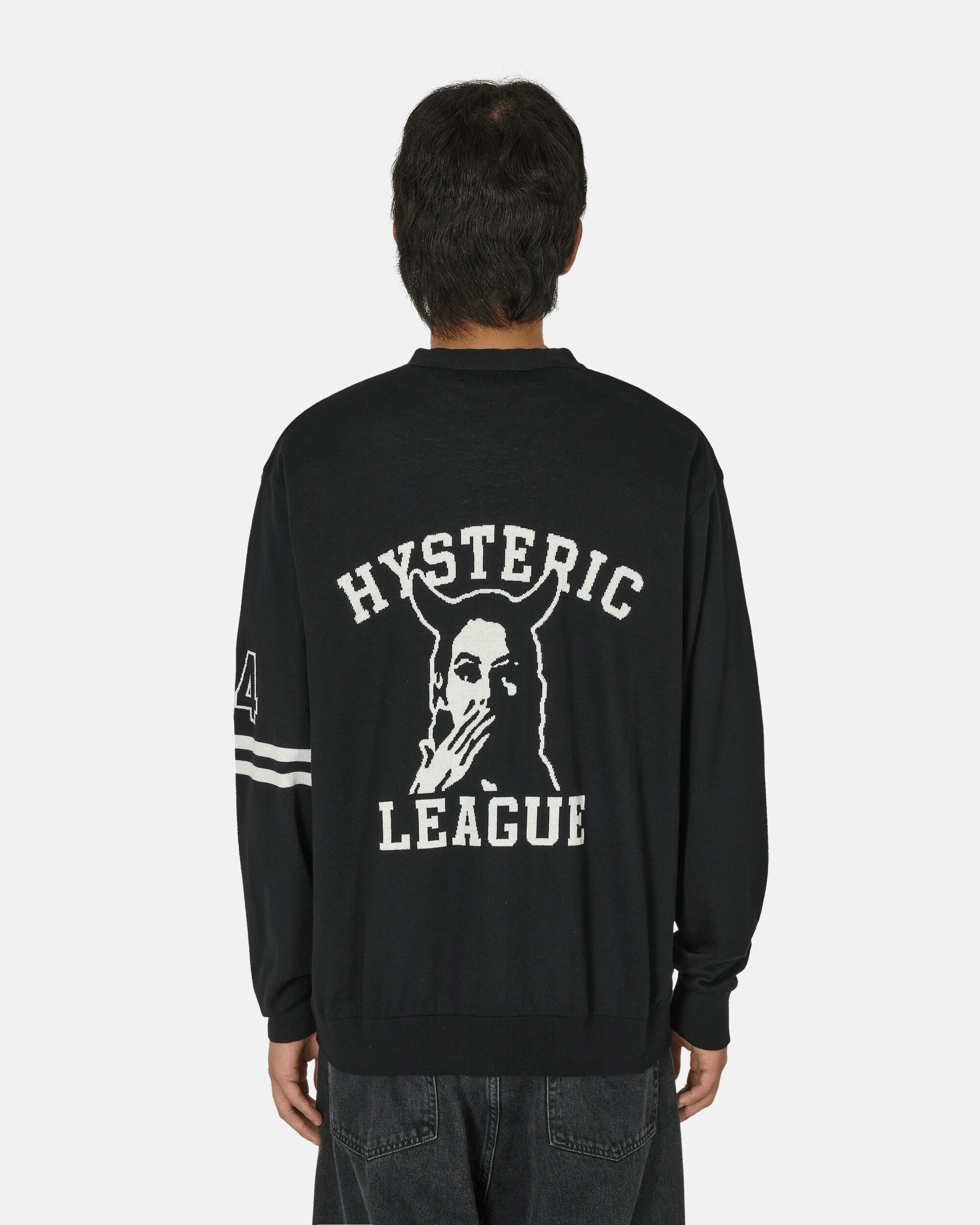 Hysteric League Cardigan Black