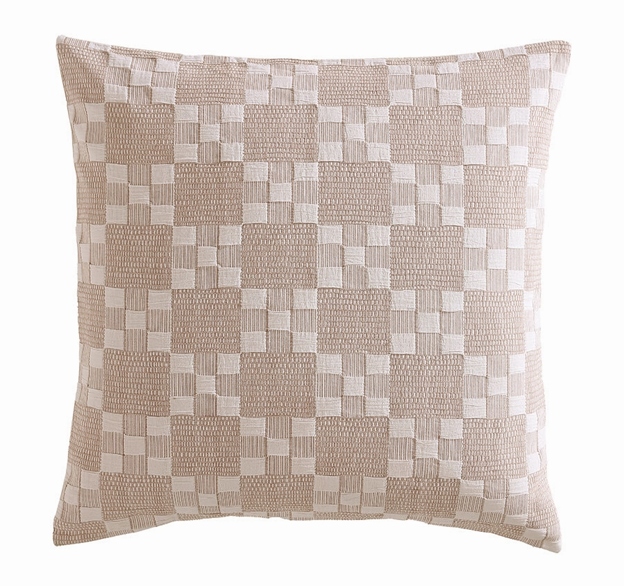 Indi European Pillowcase Stone