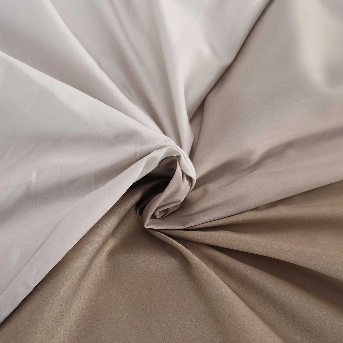Indie-Geo Digital Printed Mystique Gold 100% Cotton Bed Sheet