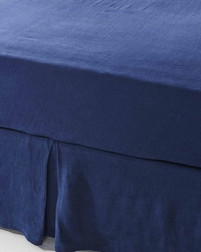 Indigo Linen Valance (US)