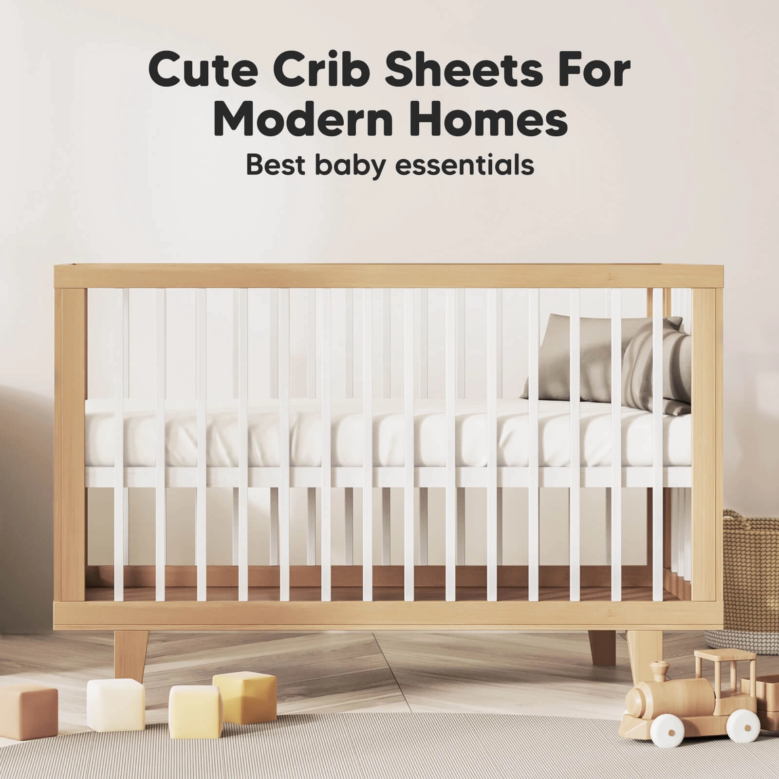 Isla Fitted Crib Sheets