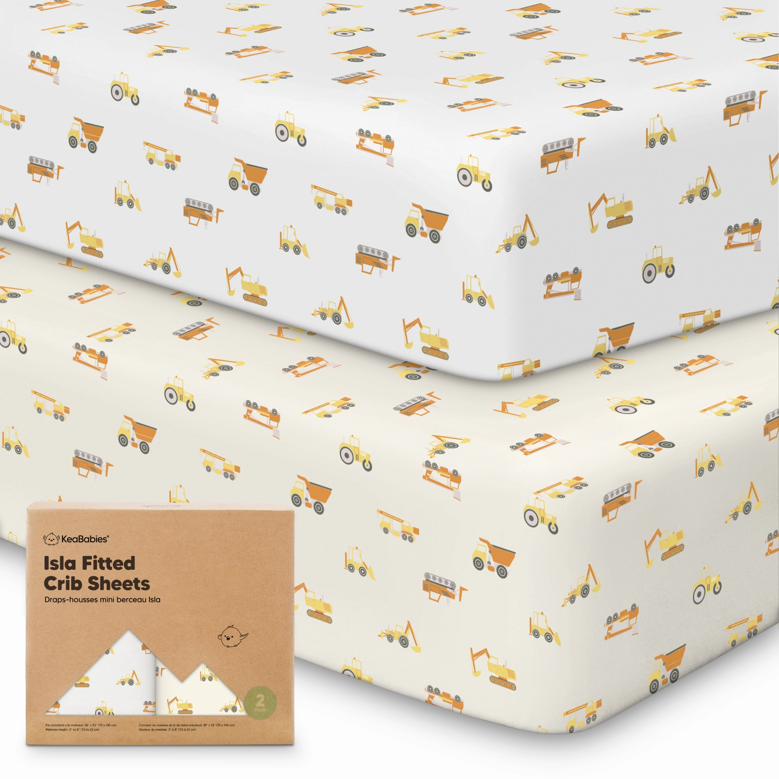Isla Fitted Crib Sheets
