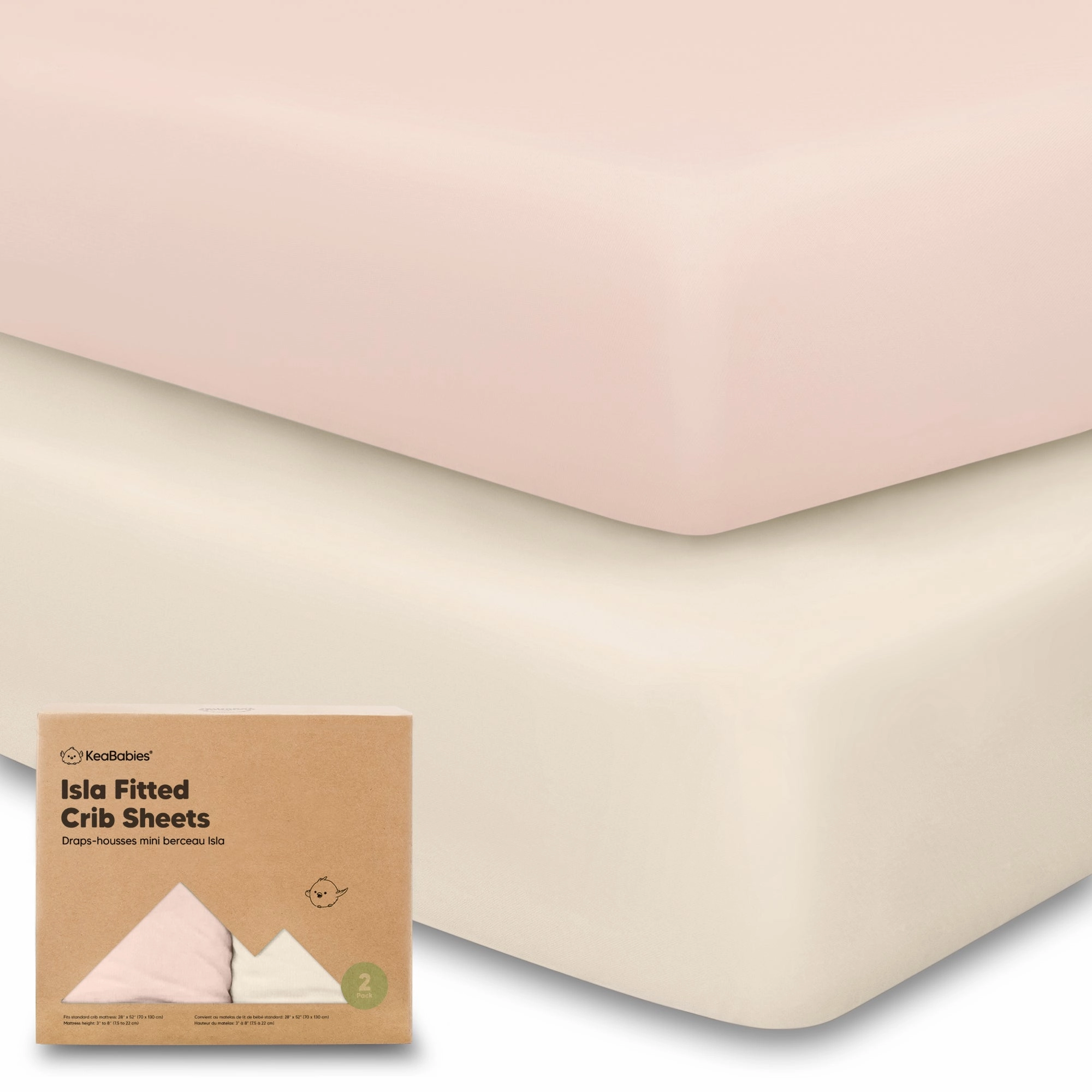 Isla Fitted Crib Sheets