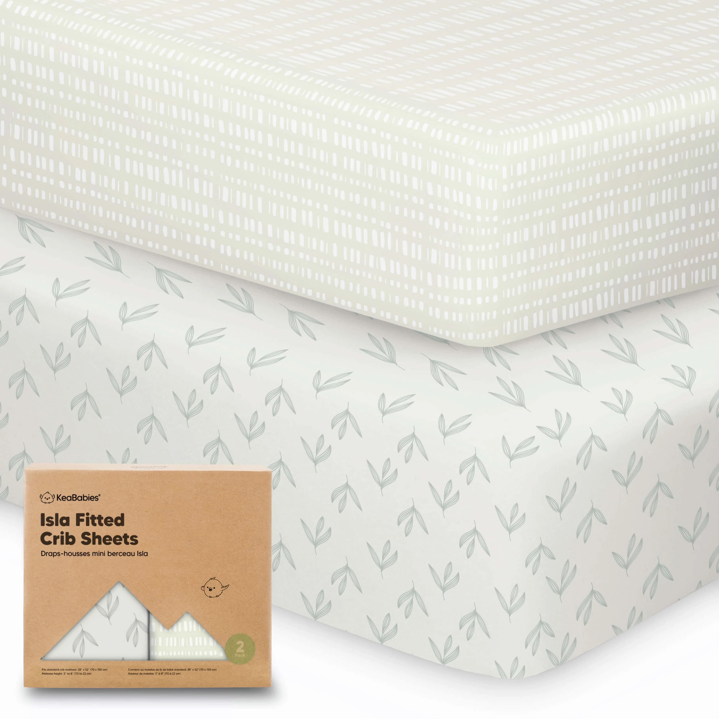 Isla Fitted Crib Sheets