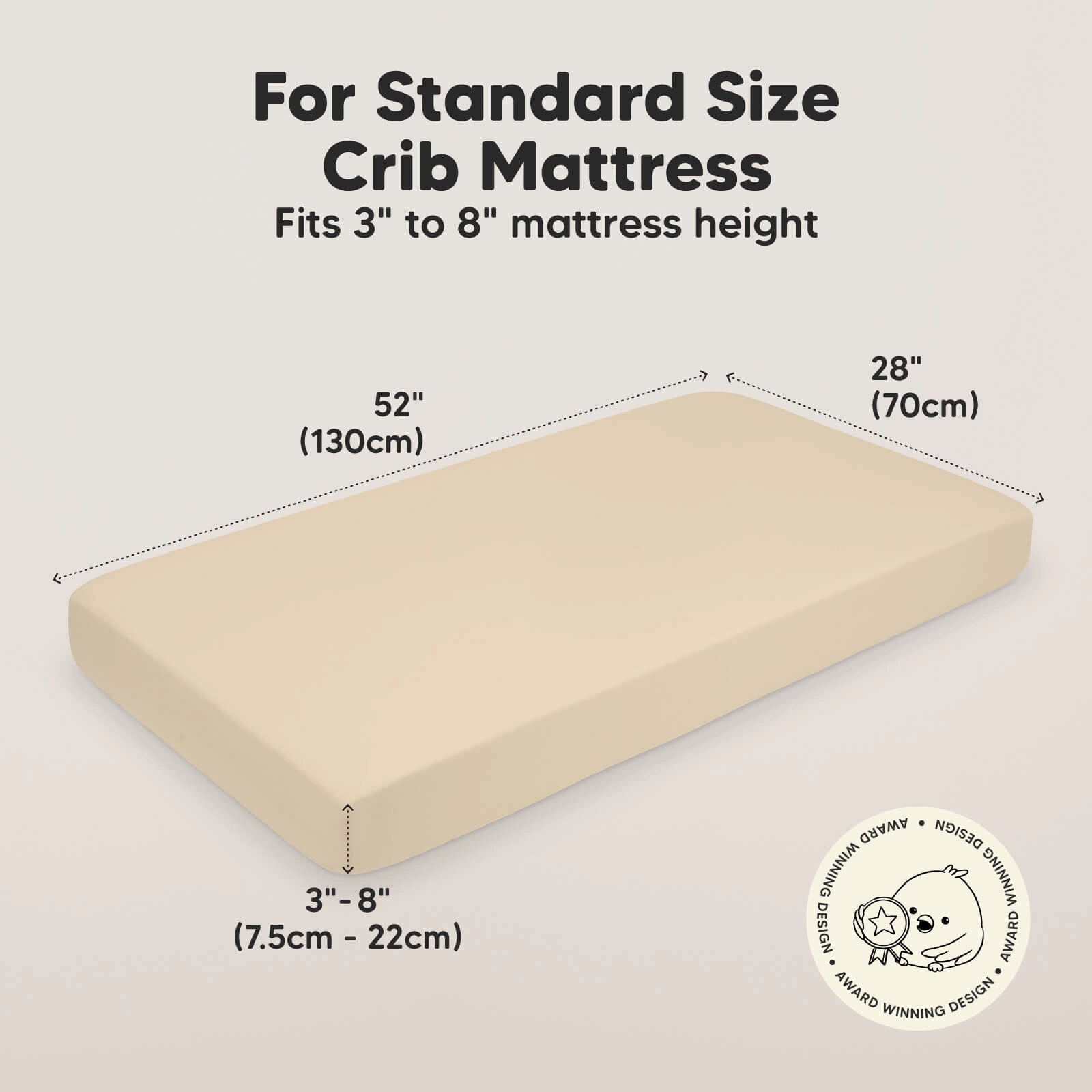 Isla Fitted Crib Sheets