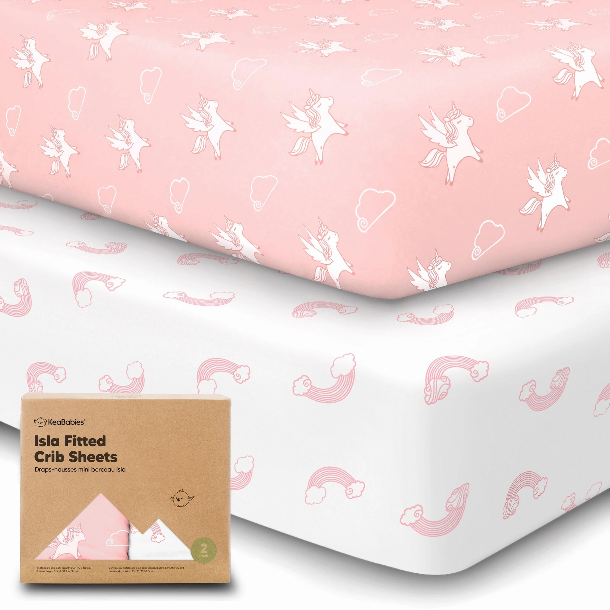 Isla Fitted Crib Sheets