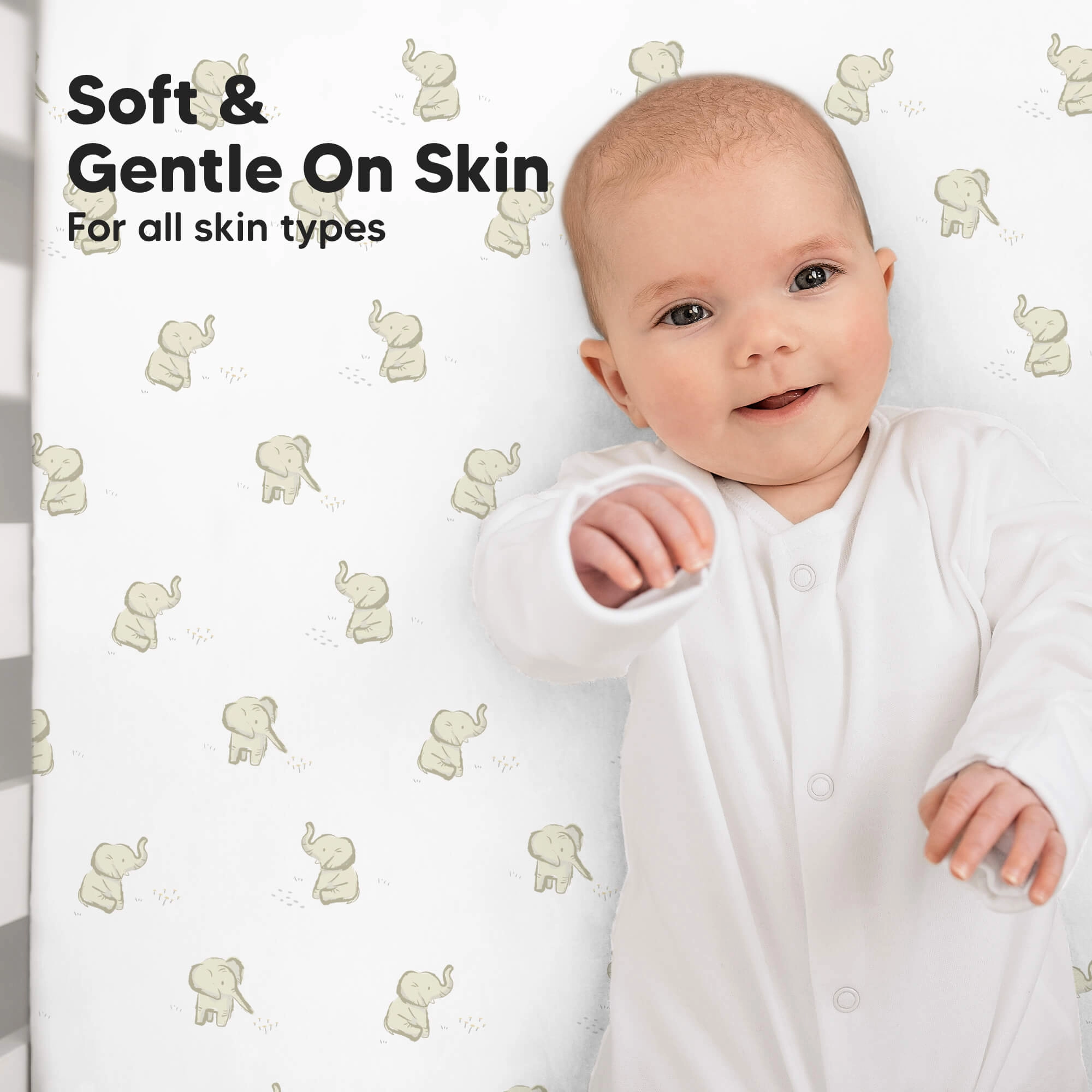 Isla Fitted Crib Sheets (Elly)