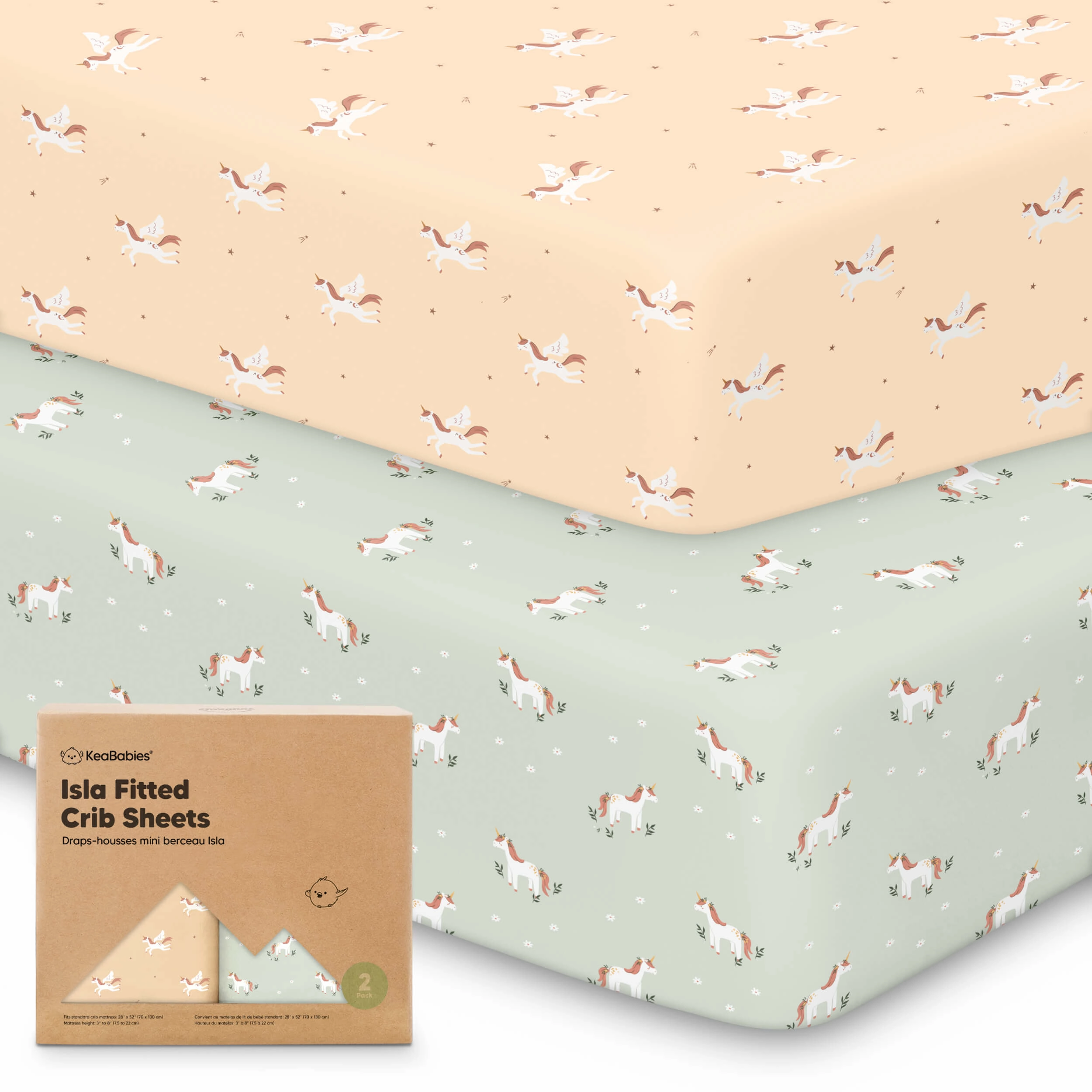 Isla Fitted Crib Sheets