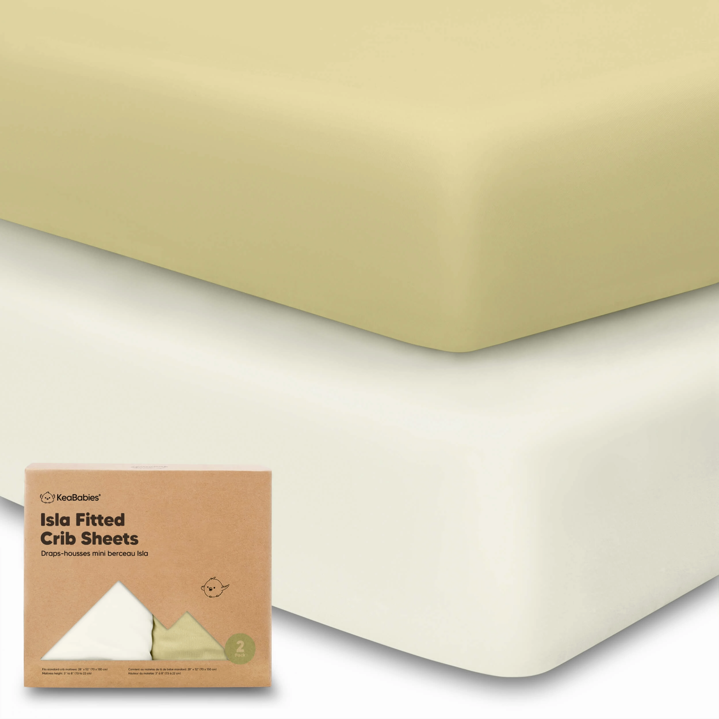 Isla Fitted Crib Sheets