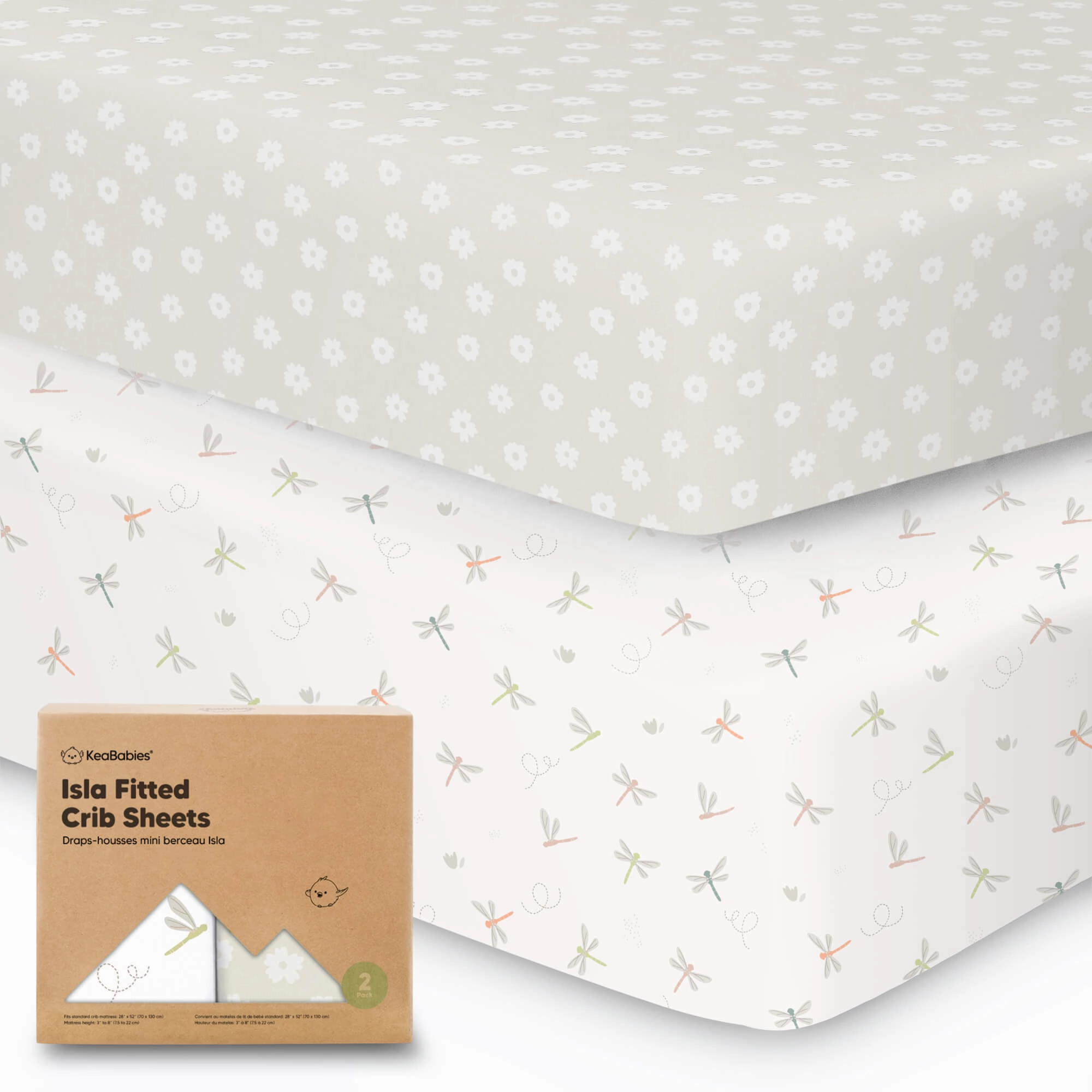 Isla Fitted Crib Sheets