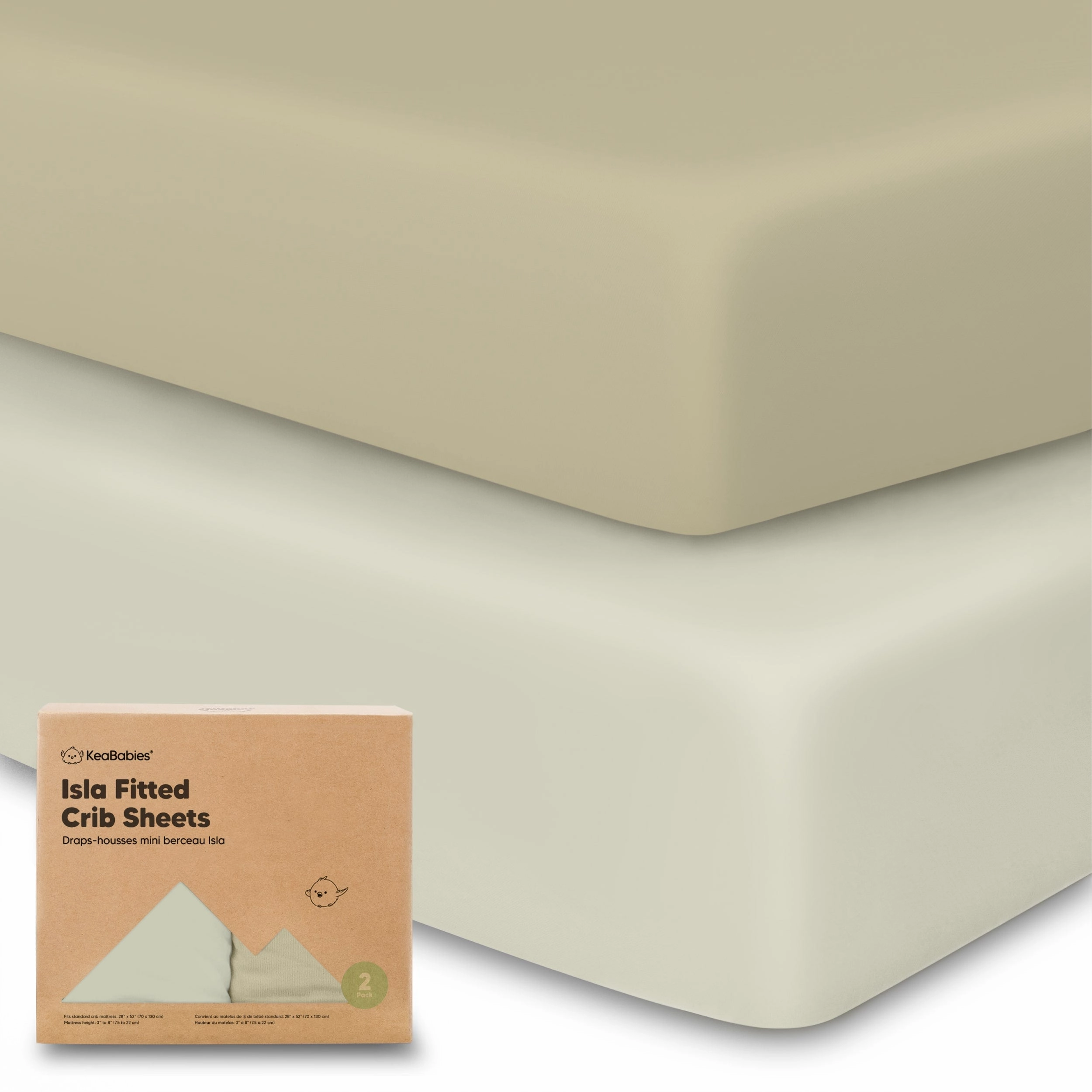 Isla Fitted Crib Sheets
