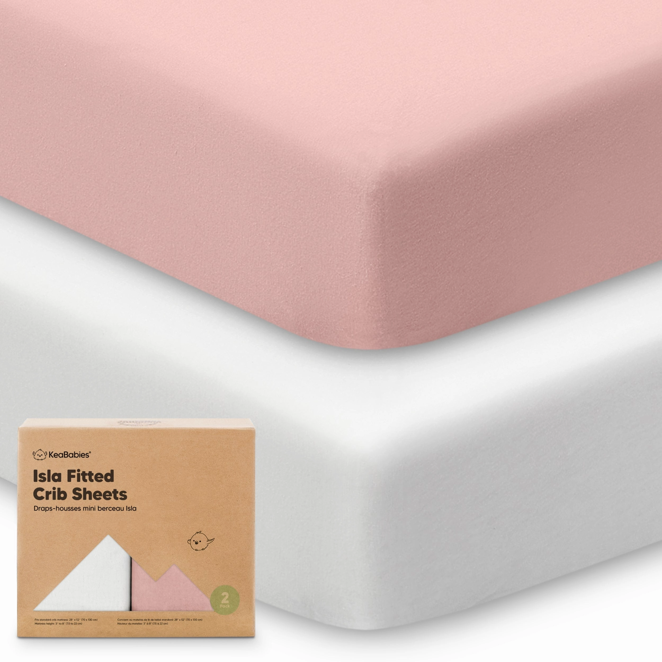 Isla Fitted Crib Sheets