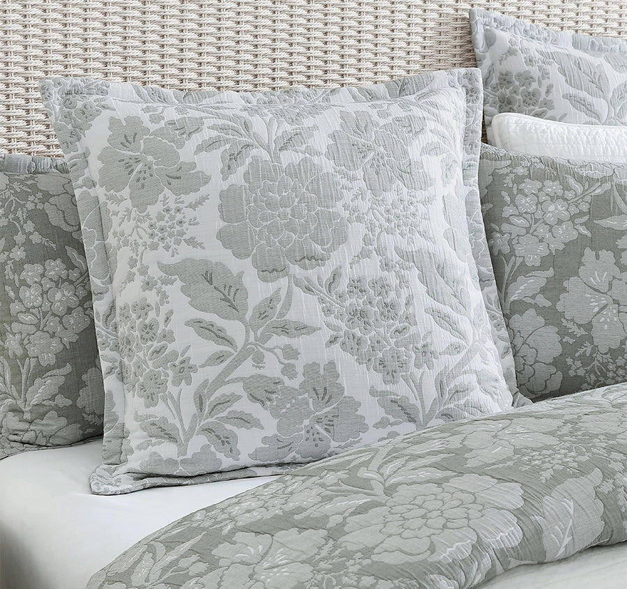 Julieta European Pillowcase Thyme