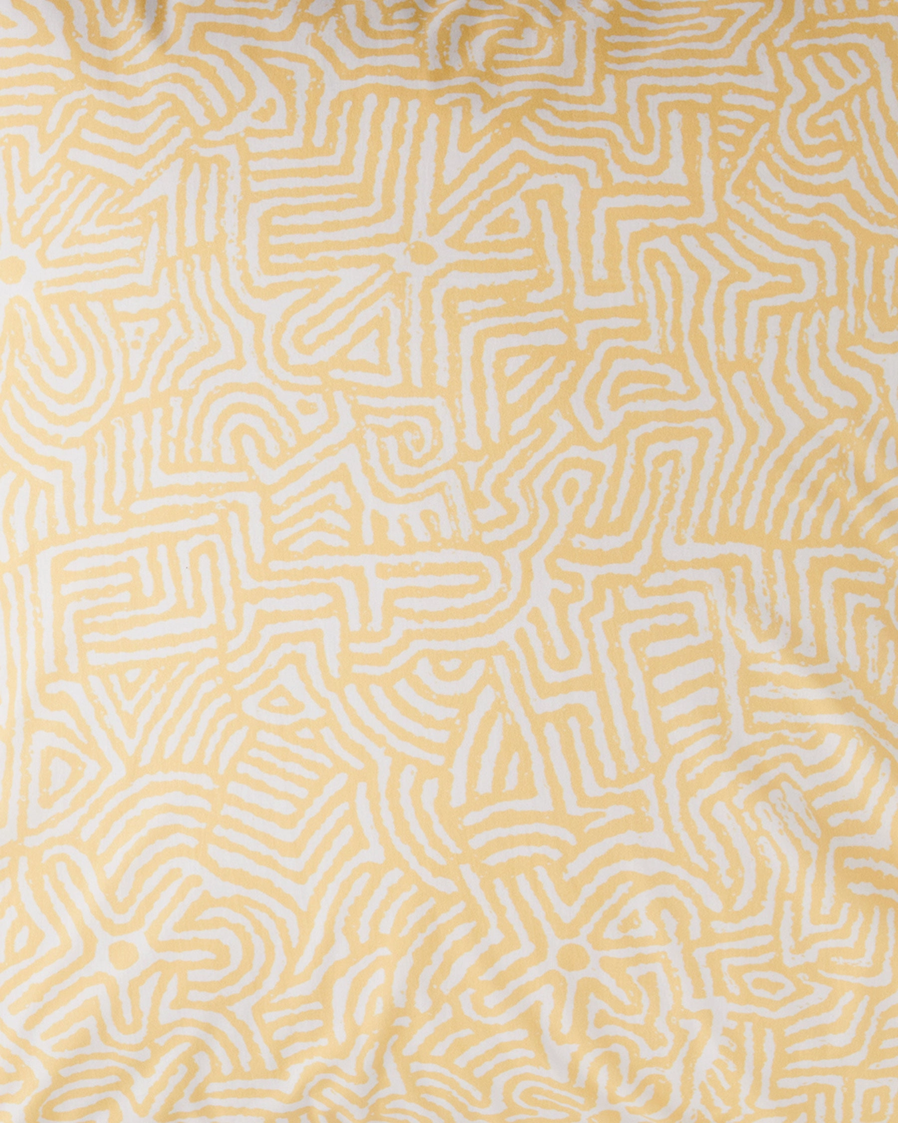 Kalaya Tjukurpa Straw Organic Cotton Baby Fitted Sheet