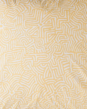 Kalaya Tjukurpa Straw Organic Cotton Baby Fitted Sheet