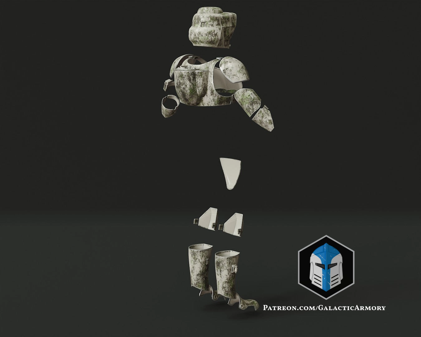 Kashyyyk Clone Trooper Armor - 3D Print Files
