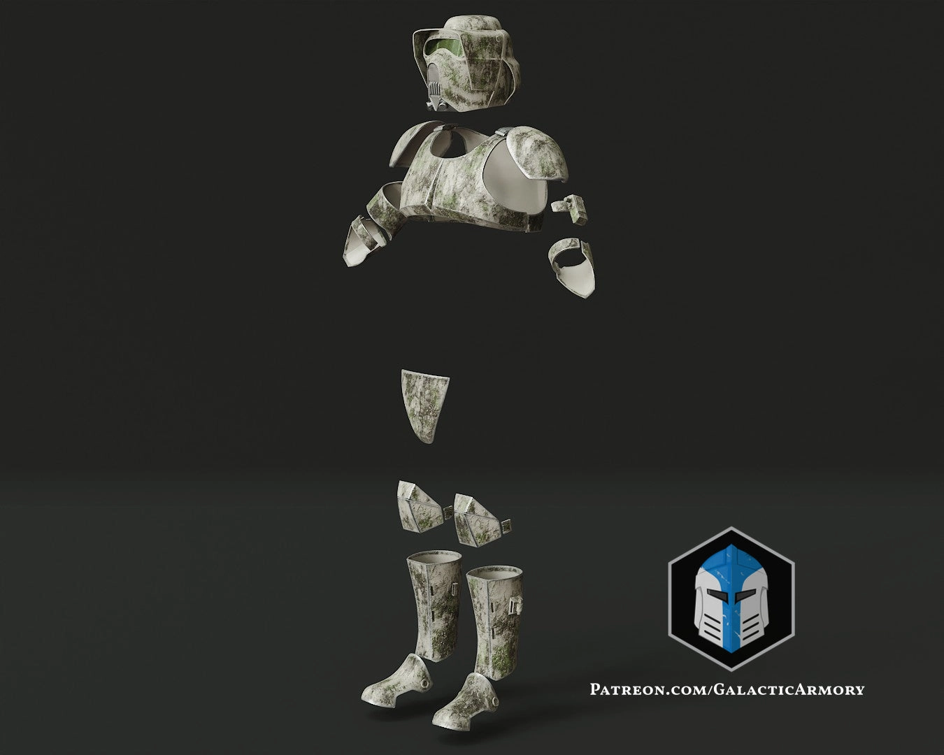 Kashyyyk Clone Trooper Armor - 3D Print Files