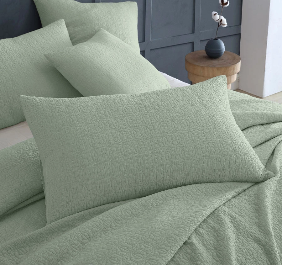 Kayo Standard Pillowsham Pair Sage