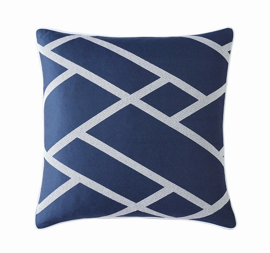Kennedy European Pillowcase Navy