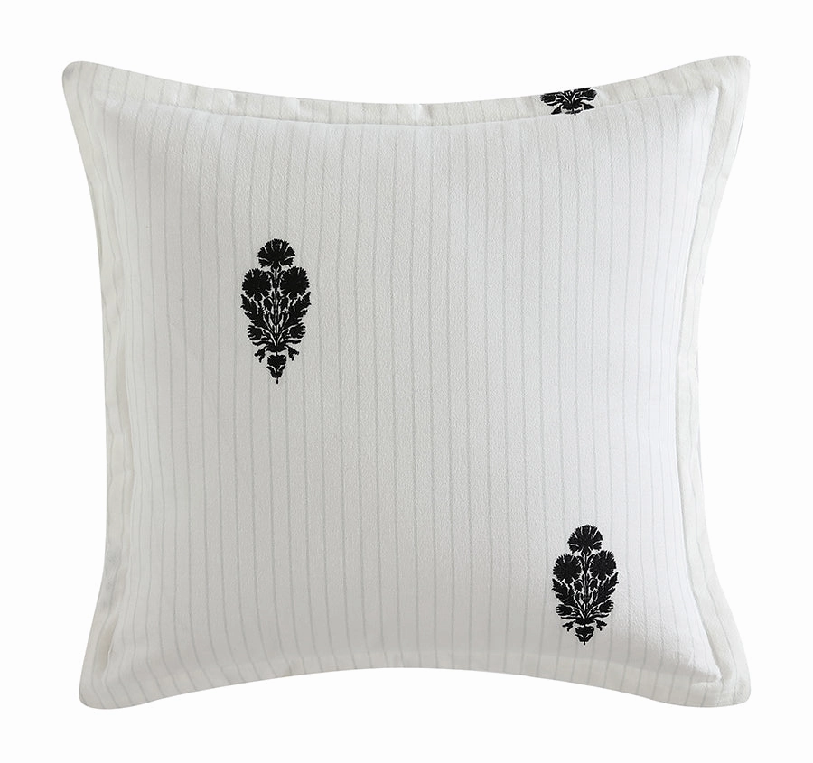 Khari 45x45cm Filled Cushion Charcoal