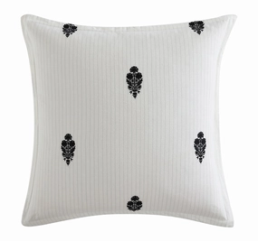 Khari European Pillowcase Charcoal
