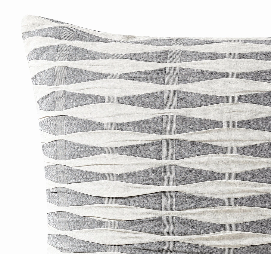 Kirby European Pillowcase Charcoal