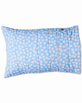 Lazy Sunday Reversible Linen Quilted Pillowcases