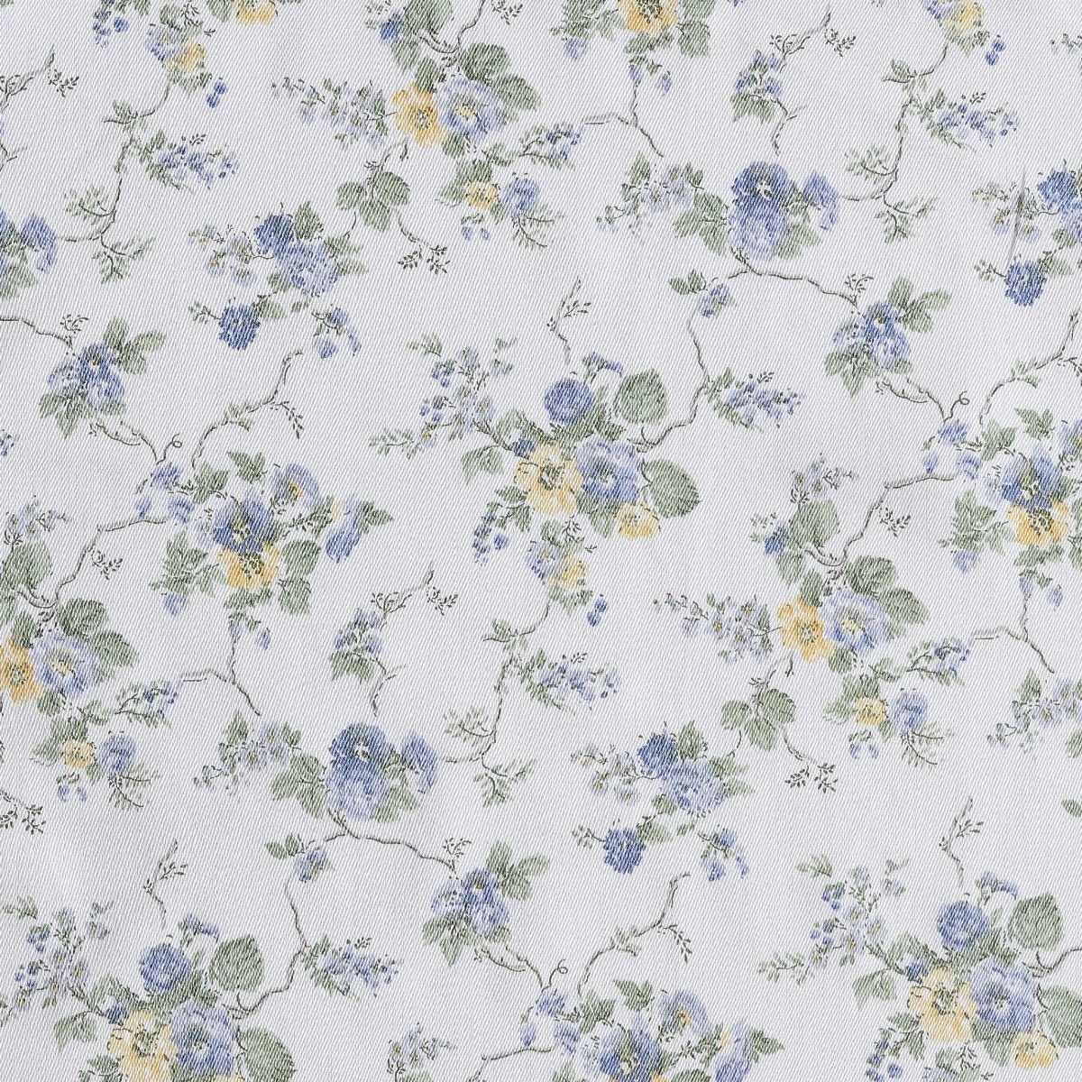 Le Fleur Cottage Blue Cotton Sheet Set by Laura Ashley