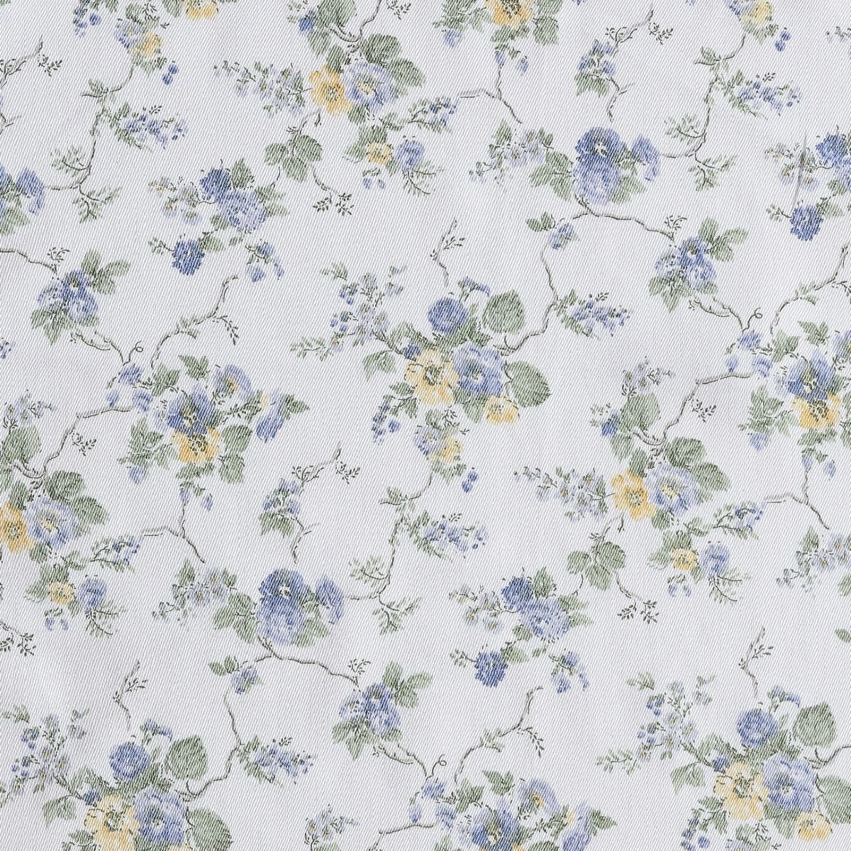 Le Fleur Cottage Blue Cotton Sheet Set by Laura Ashley