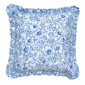 Libby Blue Cushion by Laura Ashley