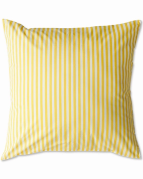 Limoncello Stripe Organic Cotton European Pillowcases