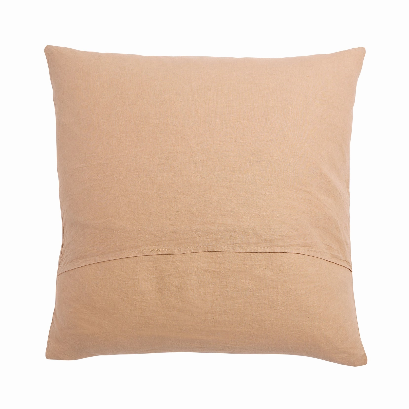 Linen Euro Pillowcase Set - Cashew