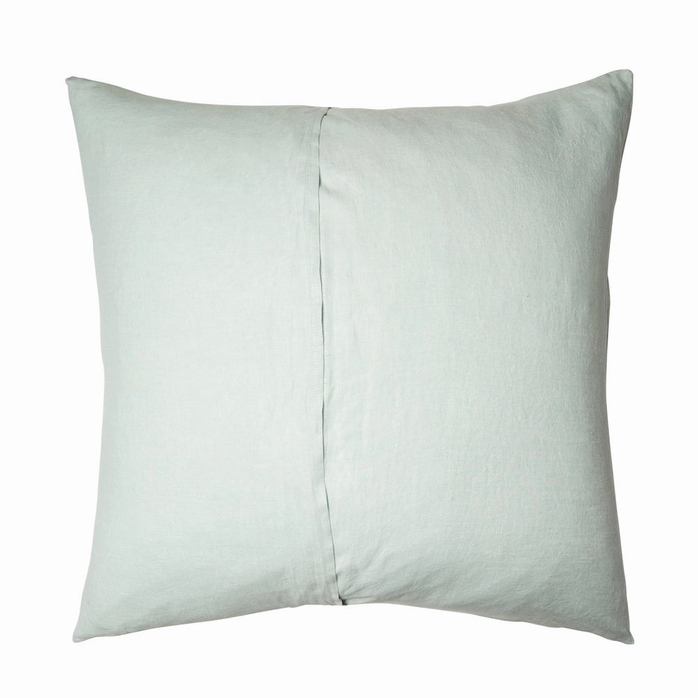 Linen Euro Pillowcase Set - Moonlight