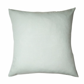 Linen Euro Pillowcase Set - Moonlight