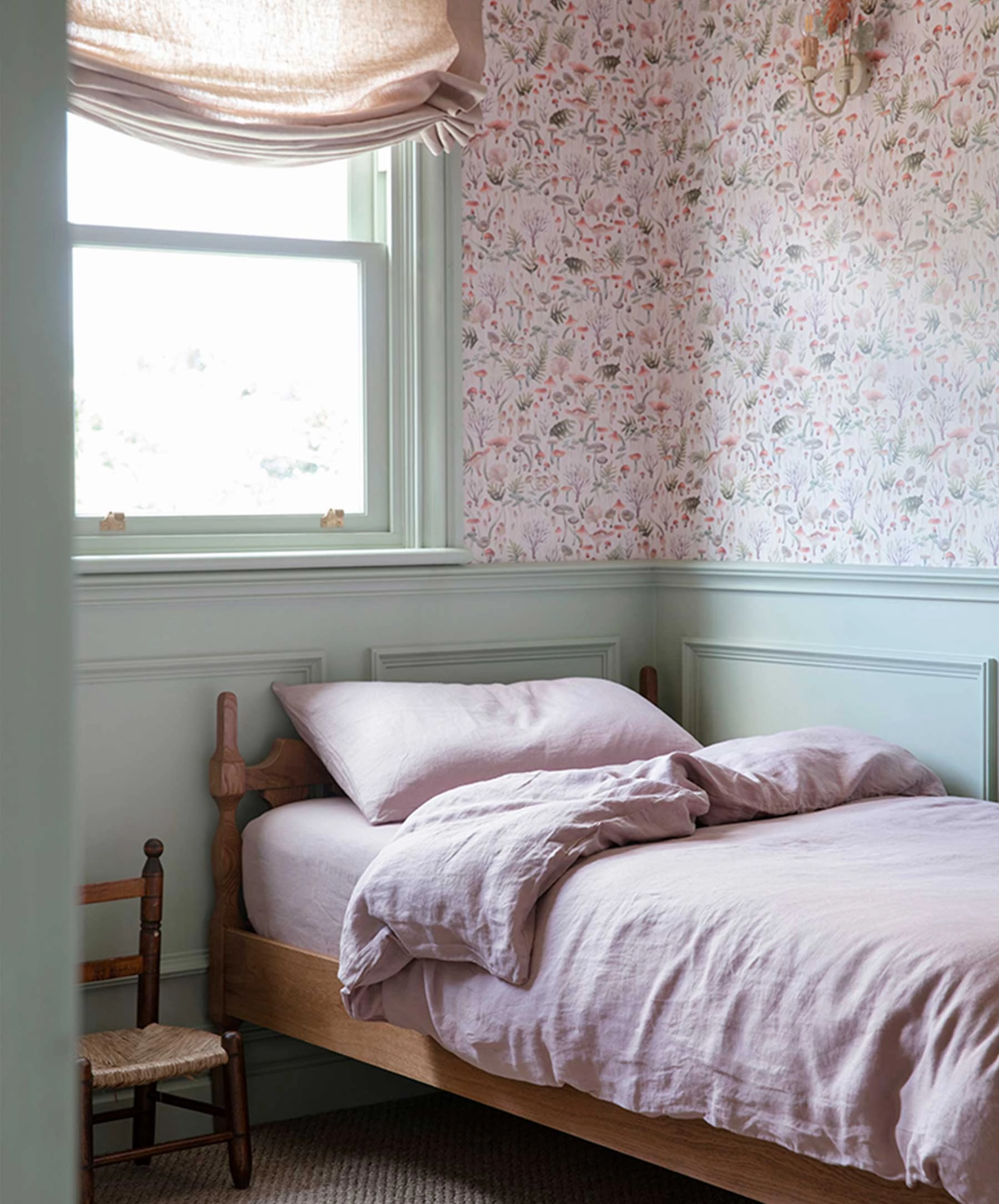 Linen Fitted Sheet - Dusk