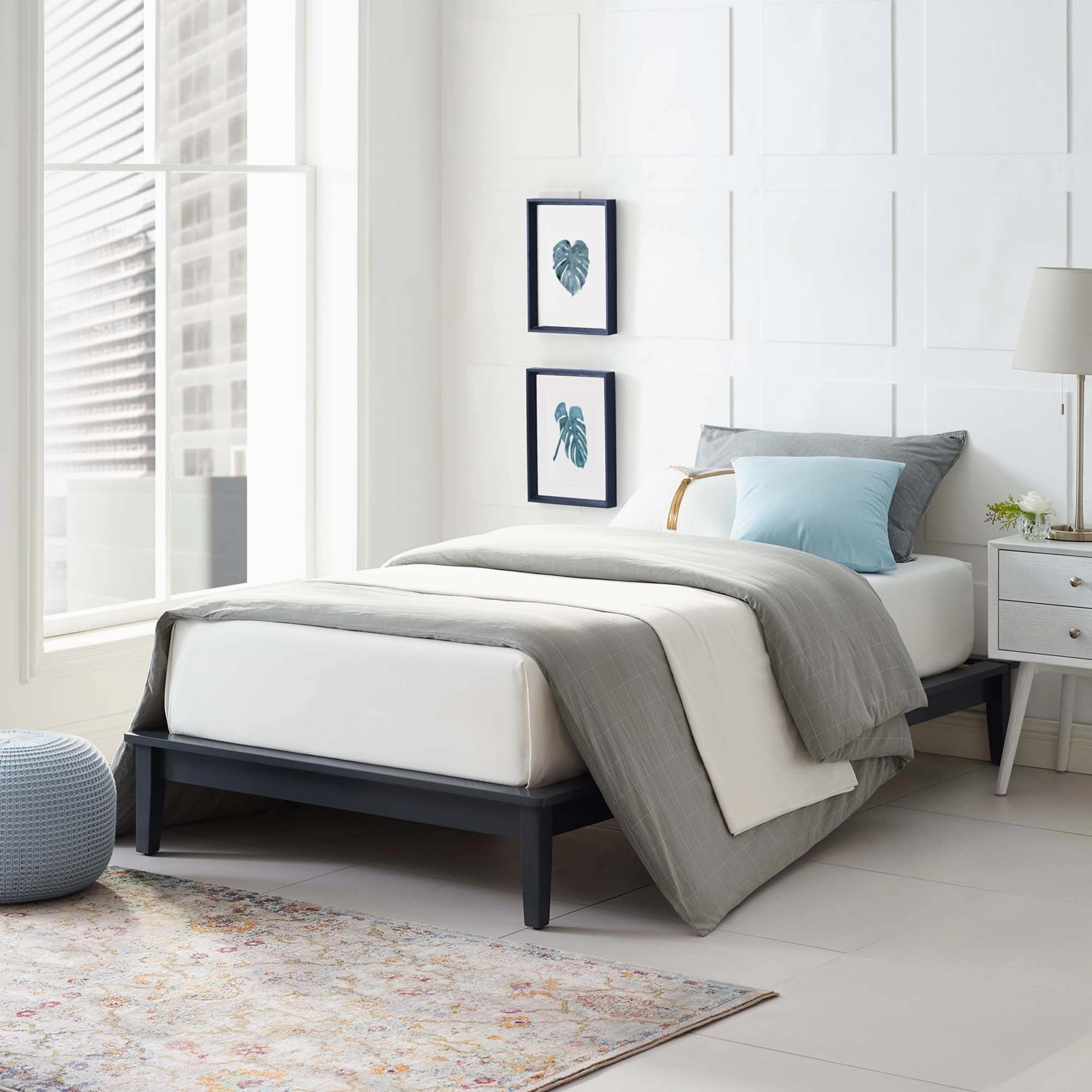 Lodge Wood Platform Bed Frame by Modway