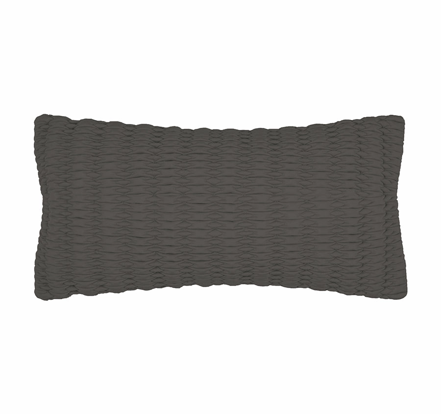Loxton 30x65cm Filled Cushion Charcoal