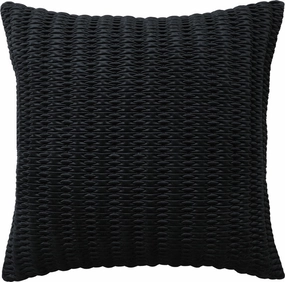 Loxton Black European Pillowcase by Private Collection