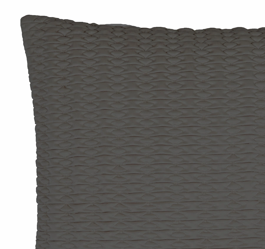 Loxton European Pillowcase Charcoal