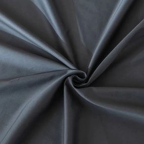 Luxe Sateen Flat Sheet - Charcoal