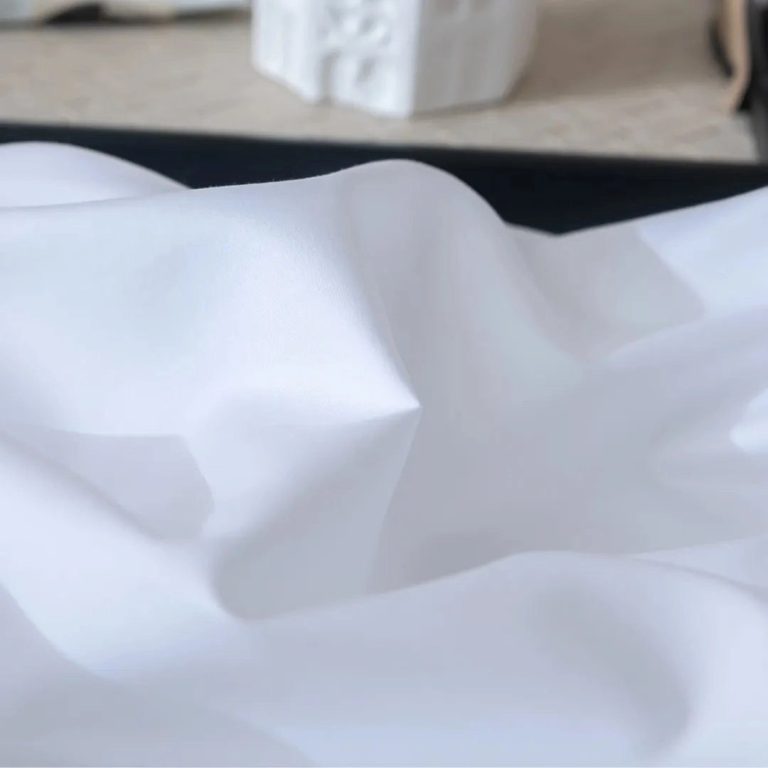 Luxe Sateen Flat Sheet - White