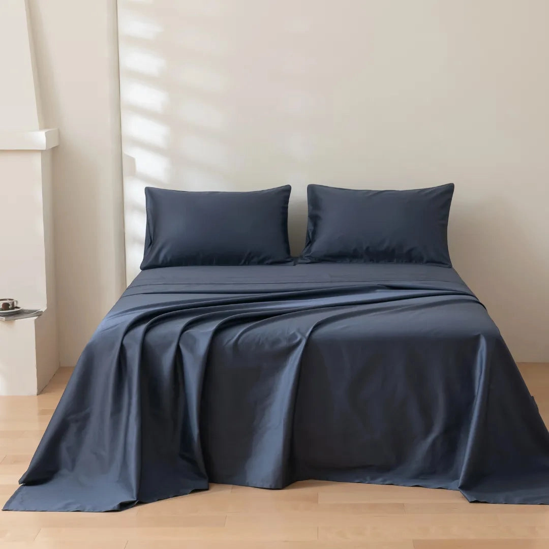 Luxe Sateen Sheet Set - Midnight