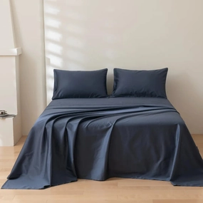 Luxe Sateen Sheet Set - Midnight