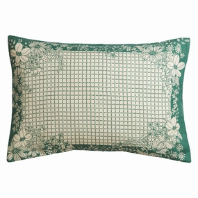 Mallorie Linen Pillowcase Set - Forest