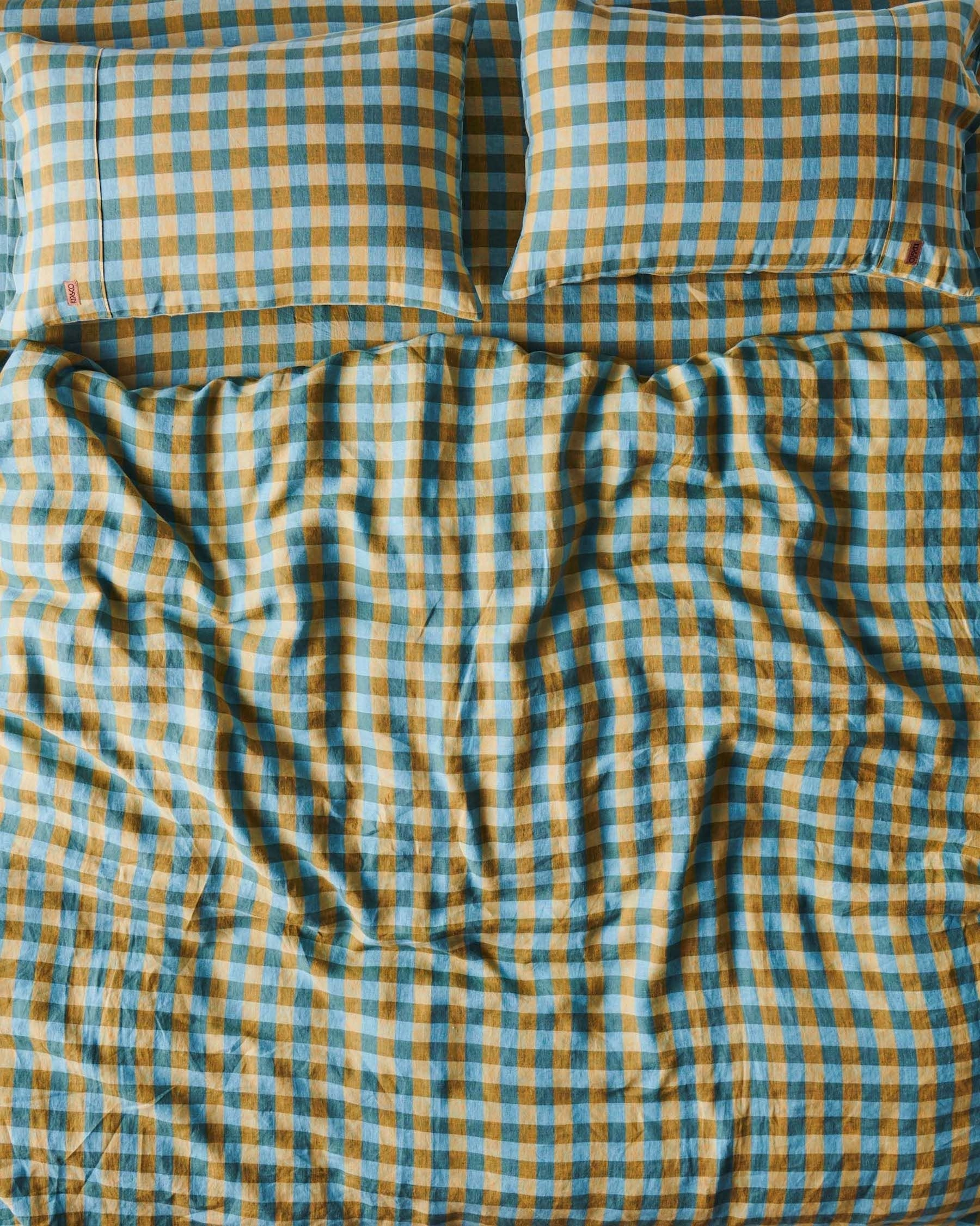 Marigold Tartan Fitted Sheet