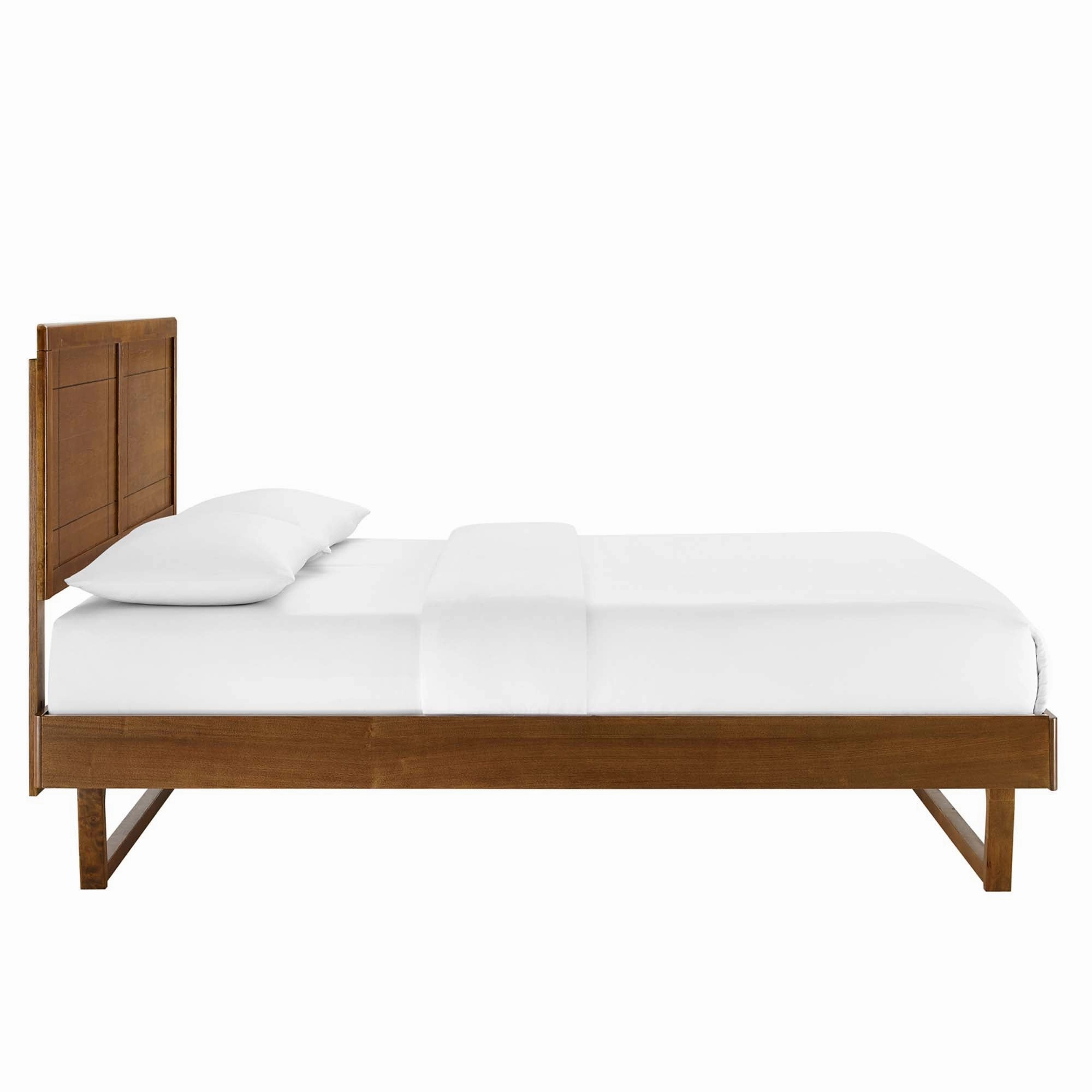 Marlee Wood Platform Bed With Angular Frame by Modway